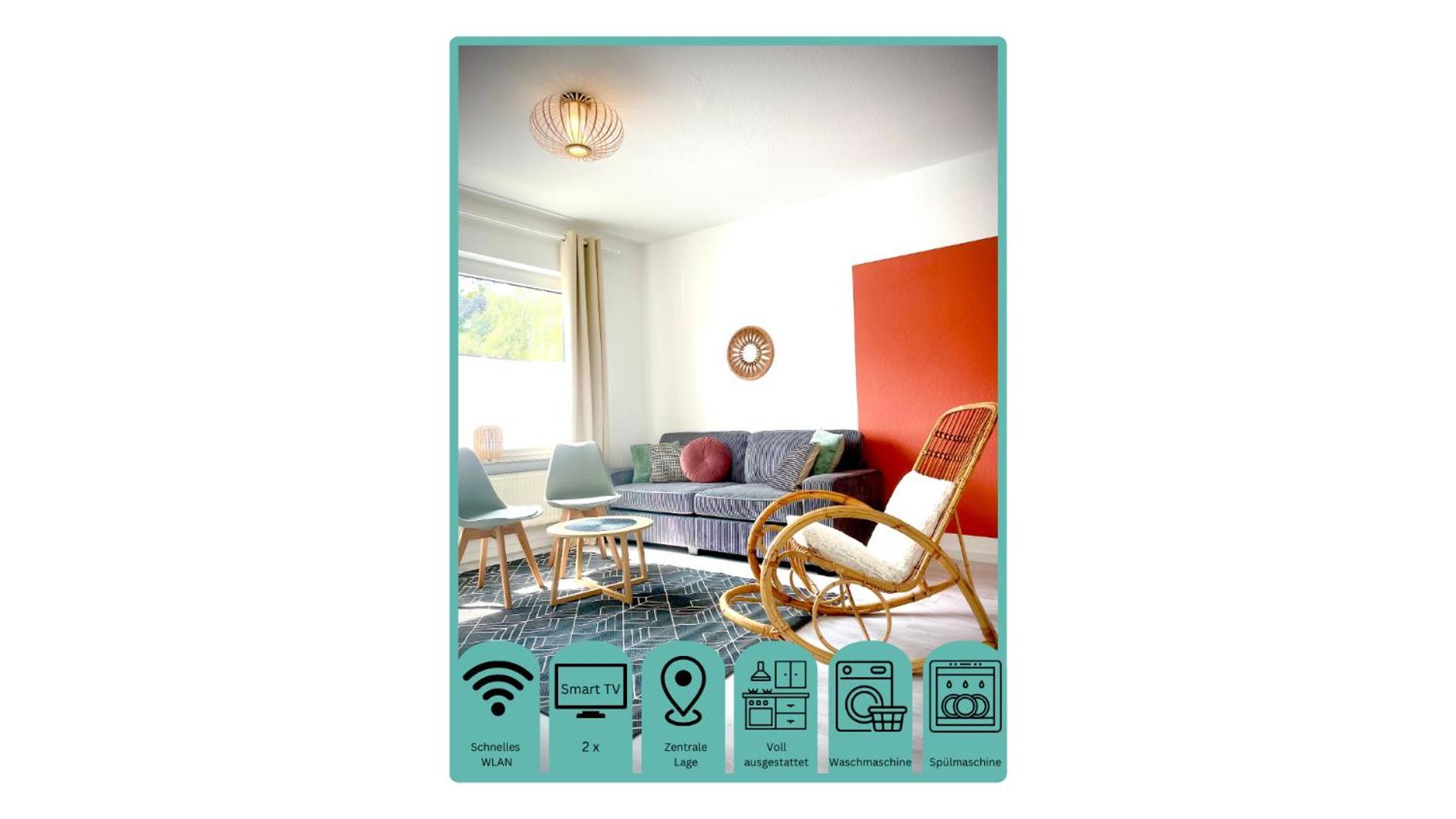 Wlan,Smart Tv,4 Betten, Zentral Эмден Экстерьер фото